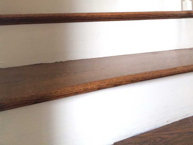 wood stairs restoration